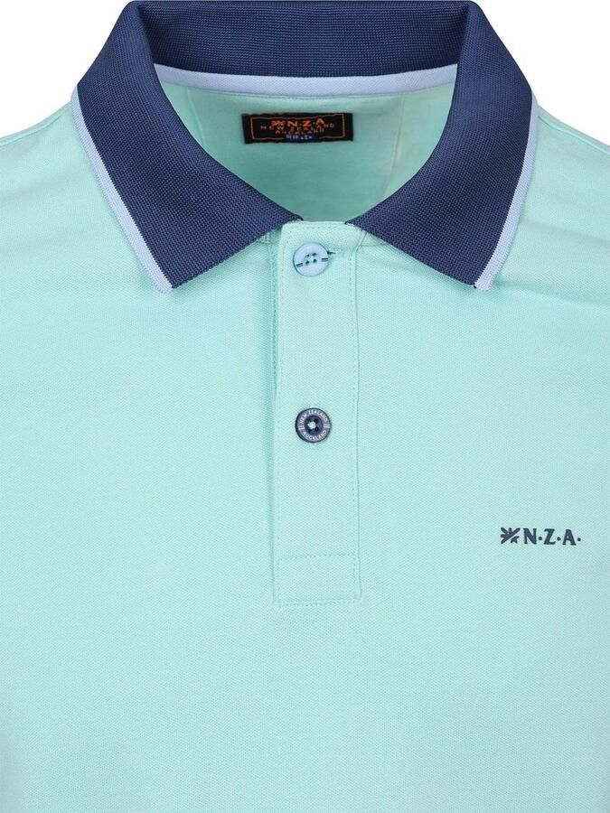 New zealand auckland NZA Polo Foxton Piqué Pale Leaf - Foto 6