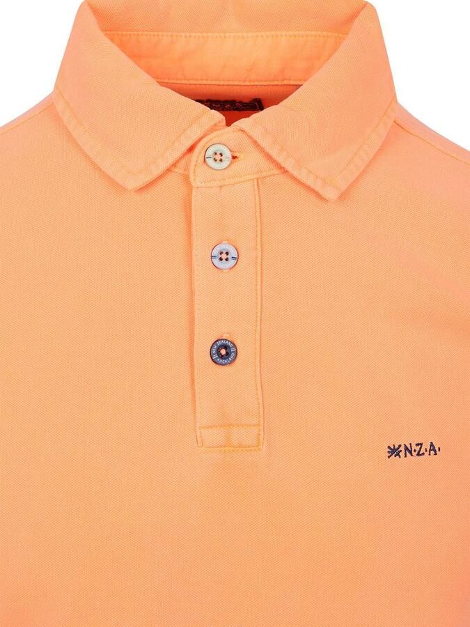 New zealand auckland NZA Polo Hawera Mandarine Oranje - Foto 3