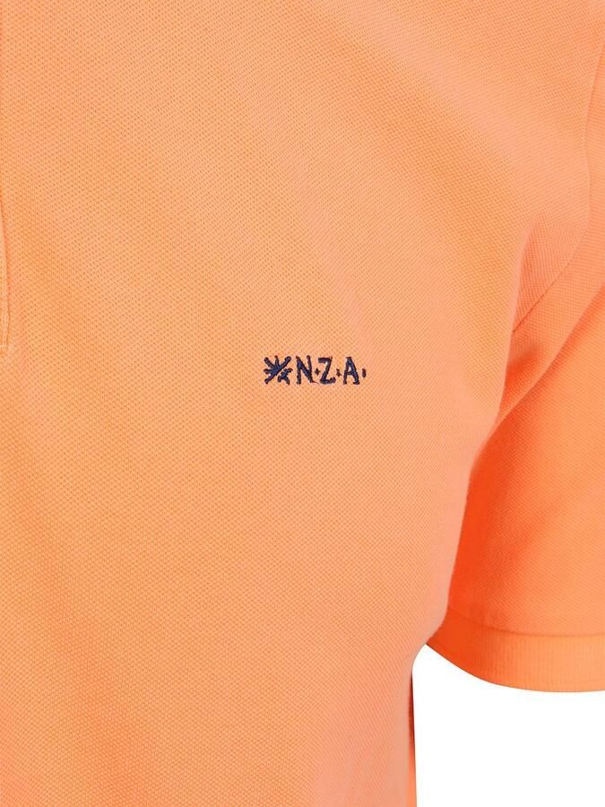 New zealand auckland NZA Polo Hawera Mandarine Oranje - Foto 4