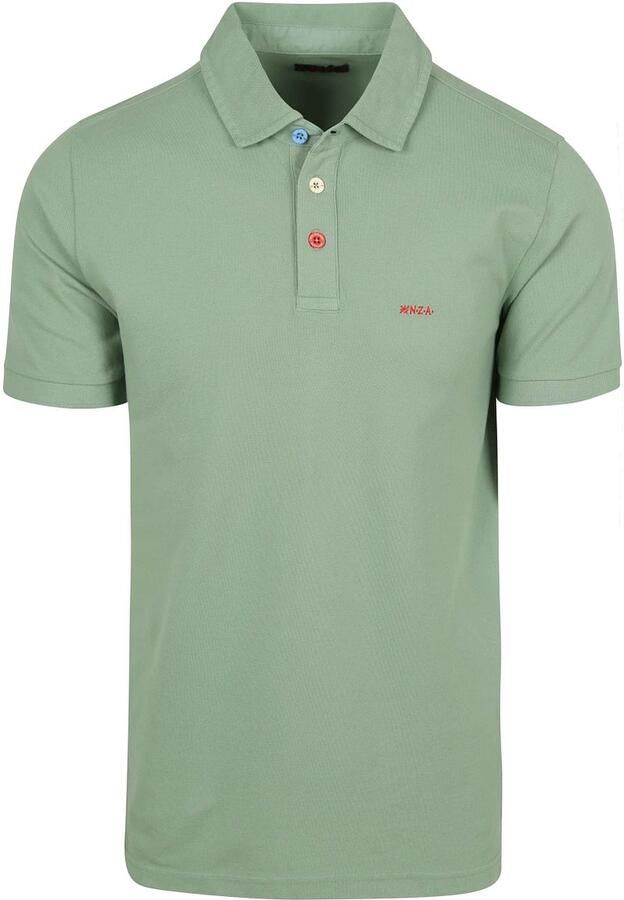 New zealand auckland NZA Polo Hawera Mist Groen - Foto 4