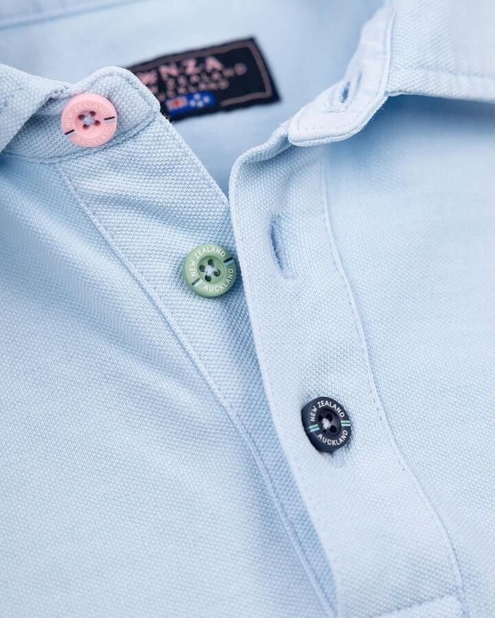 New zealand auckland NZA Polo Peter Pastel Blue - Foto 4