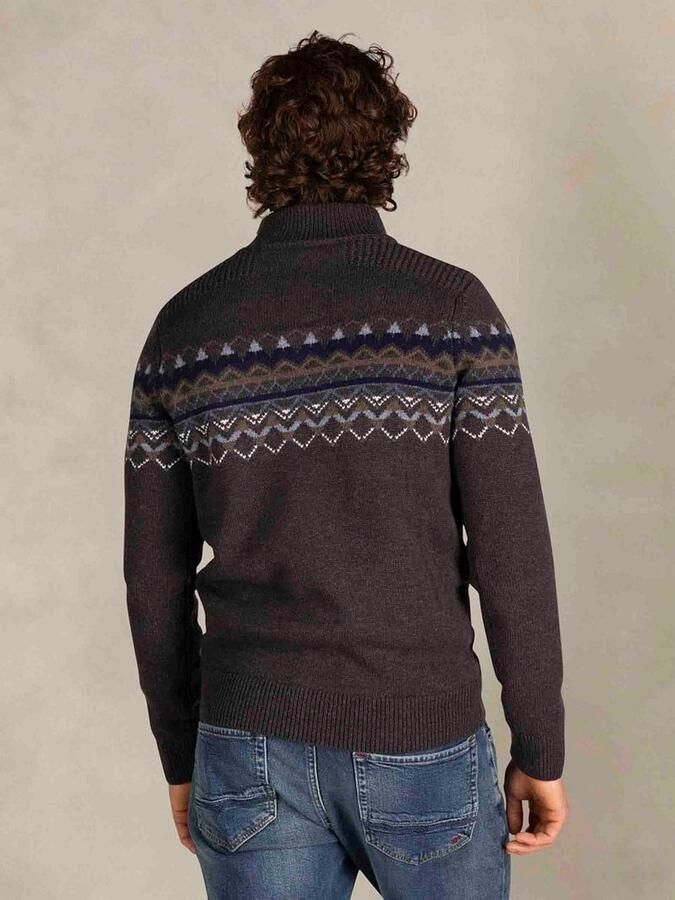 New zealand auckland NZA Pullover Iker Nordic Wool Blend Hazel - Foto 2
