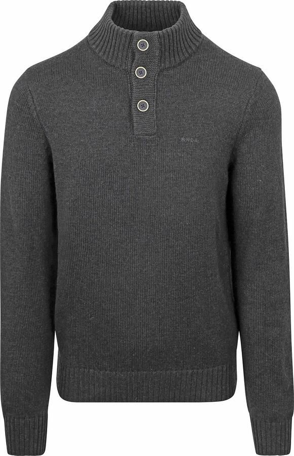 New zealand auckland NZA Pullover Mocker Adan Antraciet