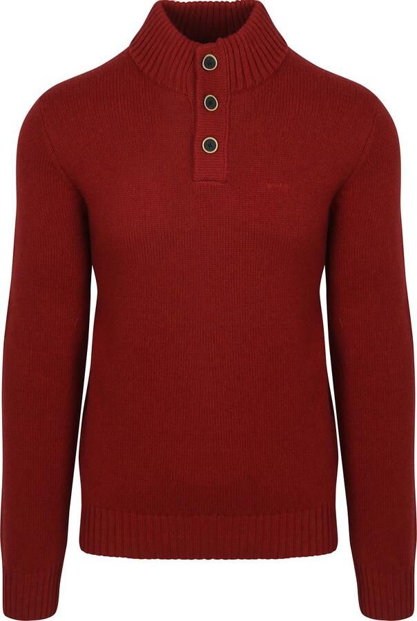 New zealand auckland NZA Pullover Mocker Adan Cherry Red
