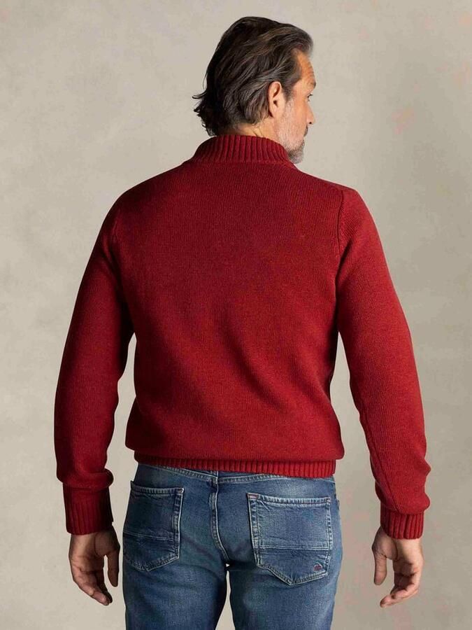 New zealand auckland NZA Pullover Mocker Adan Cherry Red - Foto 2