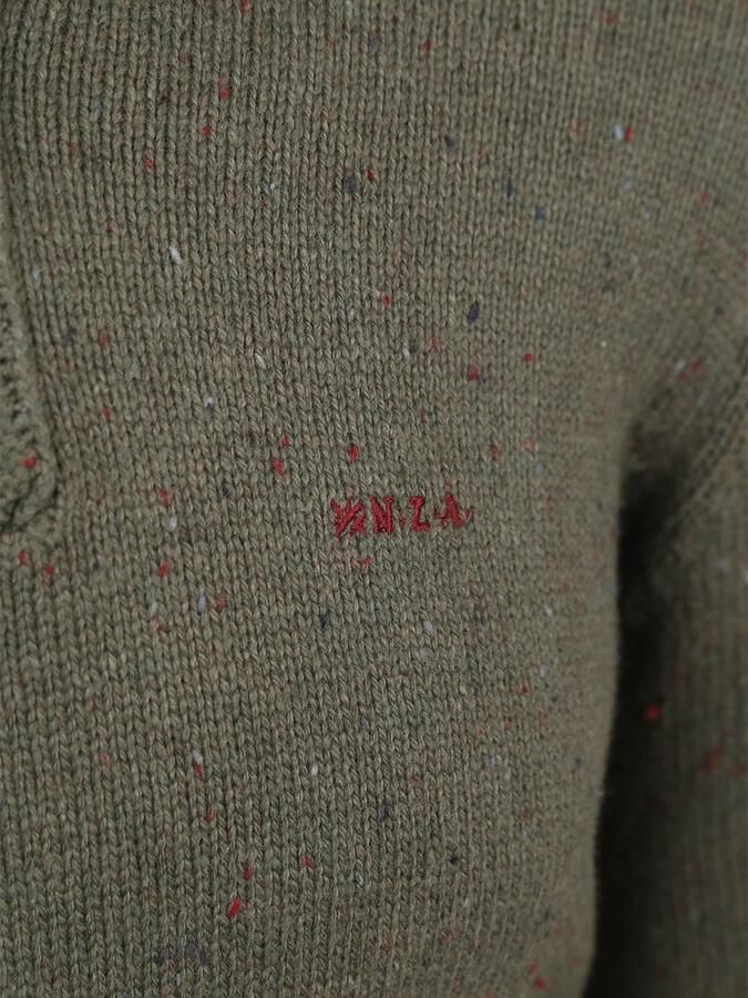 New zealand auckland NZA Pullover Mocker Conor Melange Army Grey - Foto 2