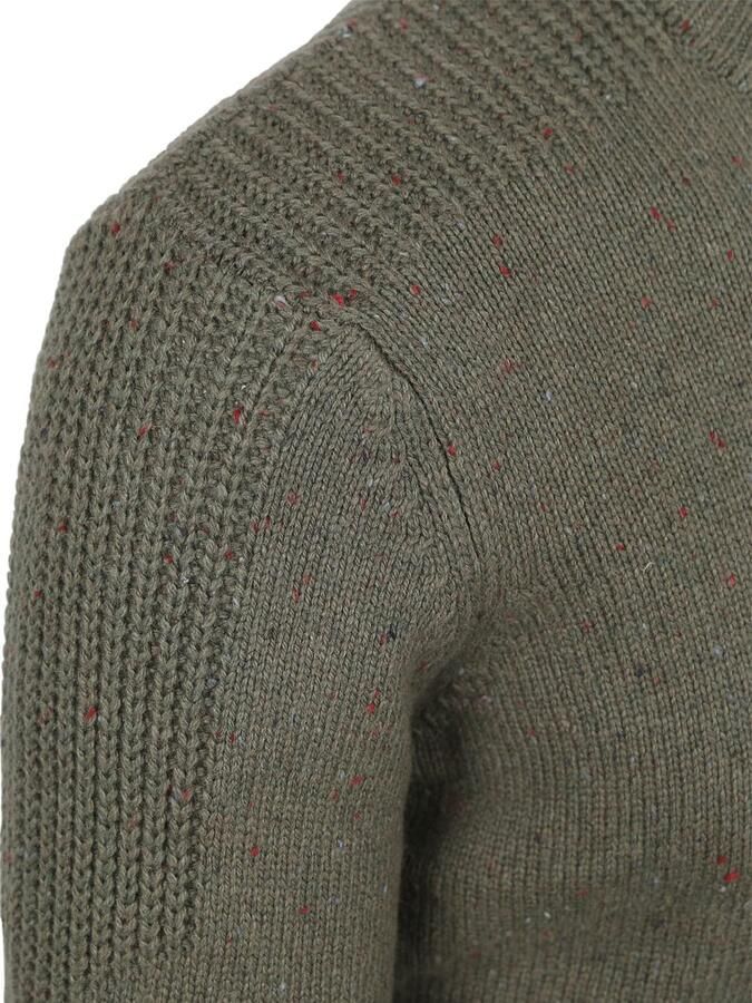 New zealand auckland NZA Pullover Mocker Conor Melange Army Grey - Foto 3