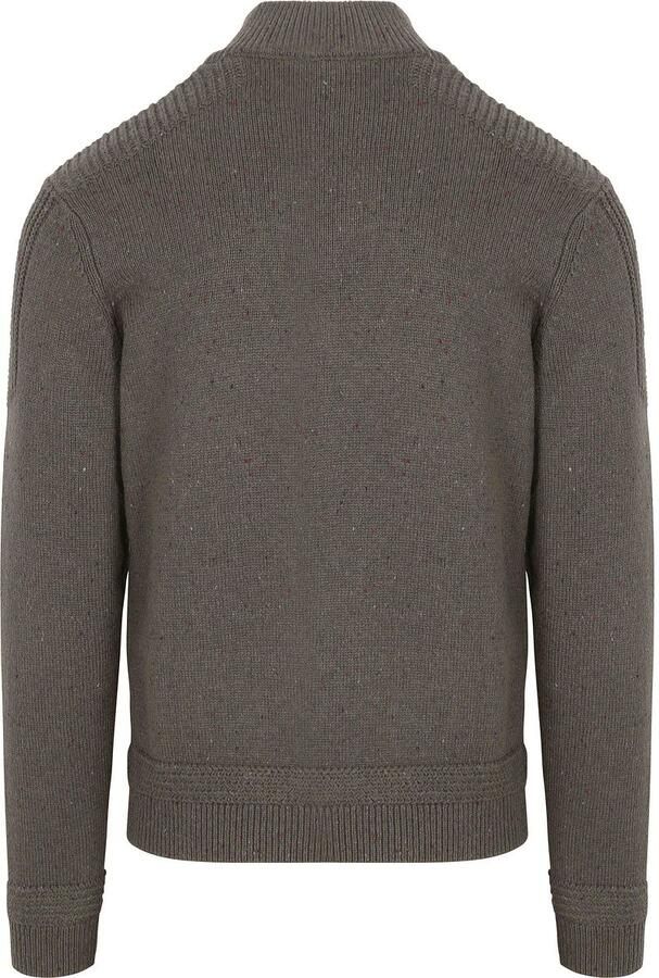 New zealand auckland NZA Pullover Mocker Conor Melange Army Grey - Foto 4