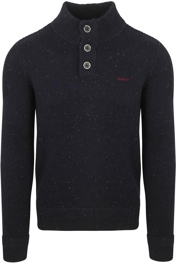 New zealand auckland NZA Pullover Mocker Conor Melange Icon Navy