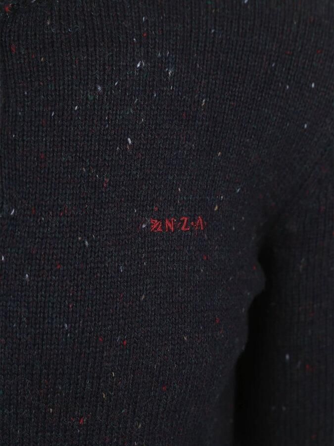 New zealand auckland NZA Pullover Mocker Conor Melange Icon Navy - Foto 4