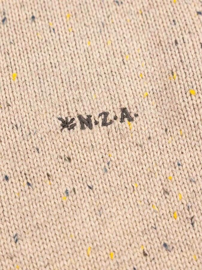 New zealand auckland NZA Pullover Mocker Conor Melange Warm Beige - Foto 4