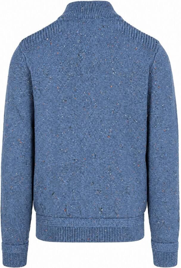 New zealand auckland NZA Pullover Mocker Eltham Knit Melange Capri Blue - Foto 5