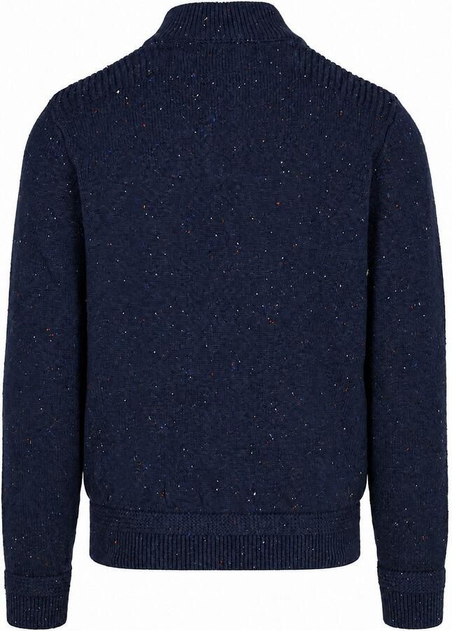 New zealand auckland NZA Pullover Mocker Eltham Knit Melange Oxford Navy - Foto 5