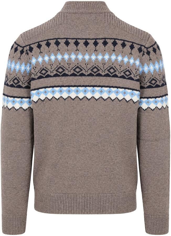 New zealand auckland NZA Pullover Nordic Wool Blend Taupe - Foto 2