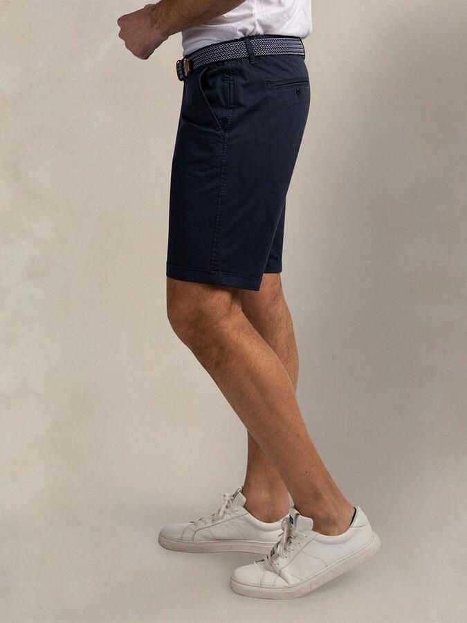 New zealand auckland NZA Shorts Twill Stretch Lake Navy - Foto 4