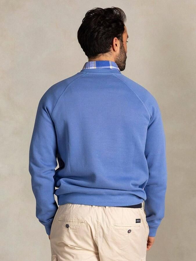 New zealand auckland NZA Sweater French Rib Logo Blauw - Foto 3