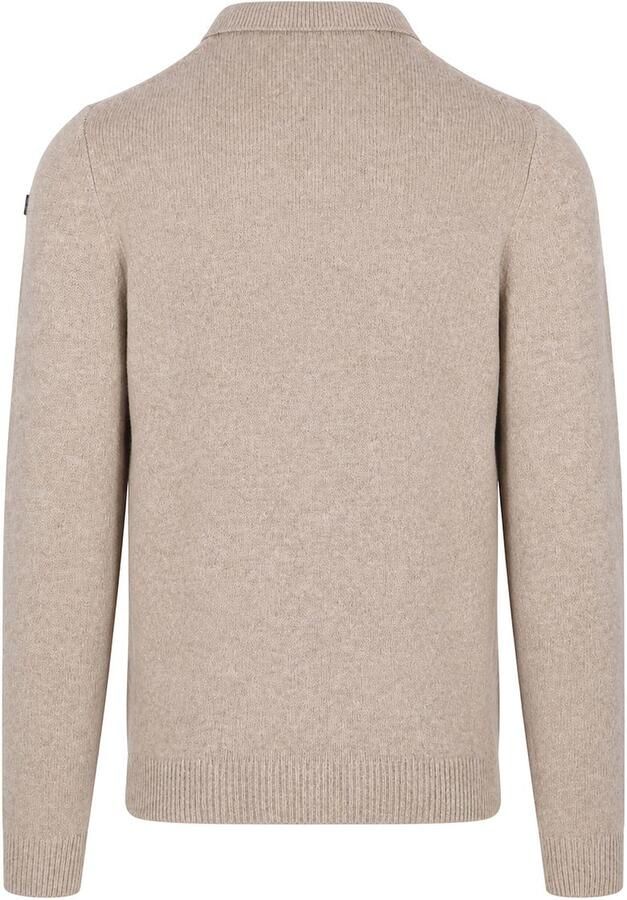New zealand auckland NZA Trui Dobson Wool Blend Sand - Foto 2