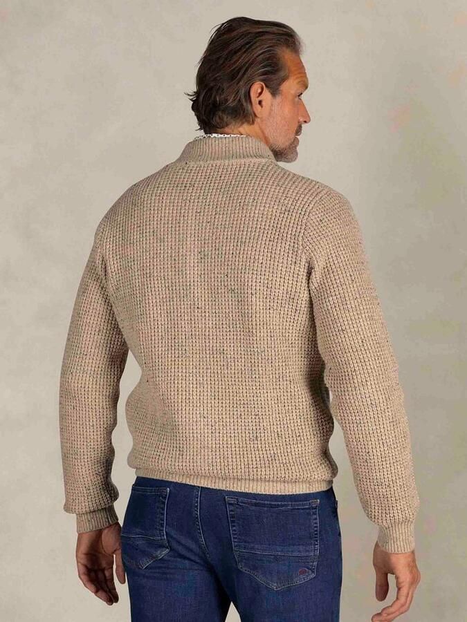 New zealand auckland NZA Vest Wolmix Dominick Beige - Foto 3