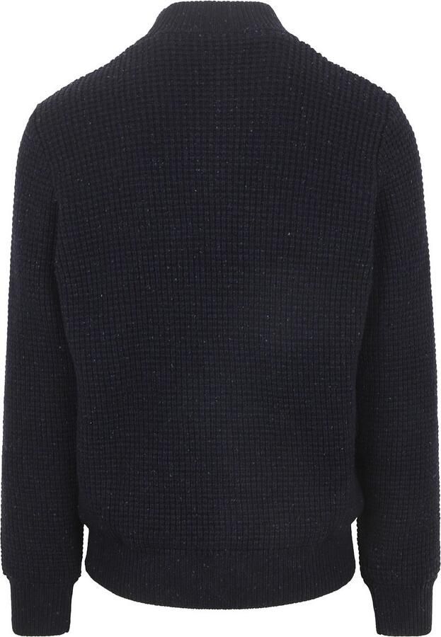New zealand auckland NZA Vest Wolmix Dominick Navy - Foto 3