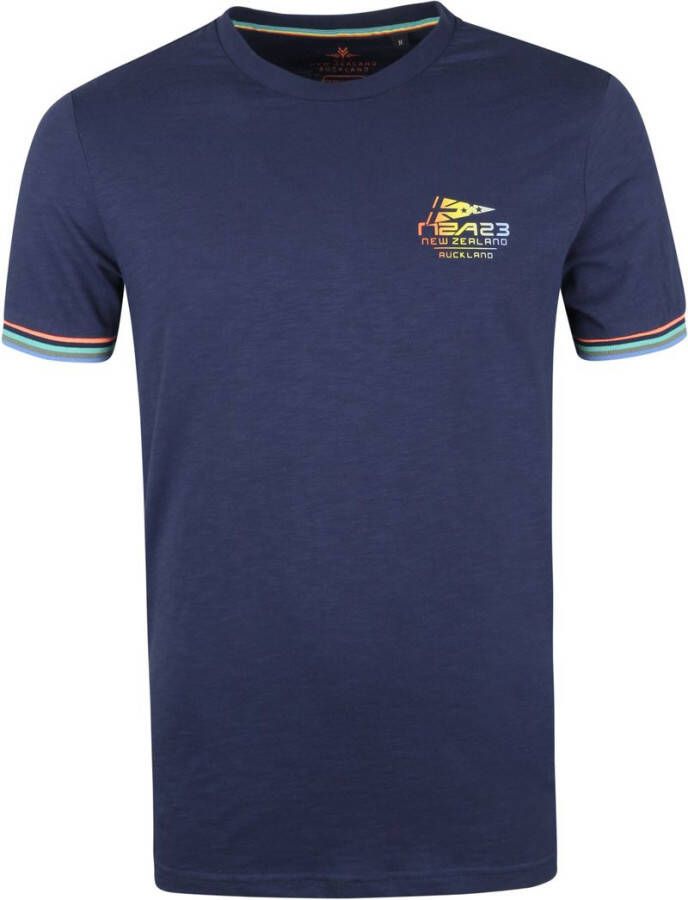 New zealand auckland NZA Topuni T-shirt Donkerblauw