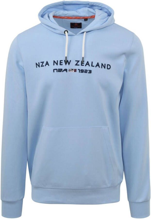 New zealand auckland NZA Trui Myth Tarn Hoodie Lichtblauw