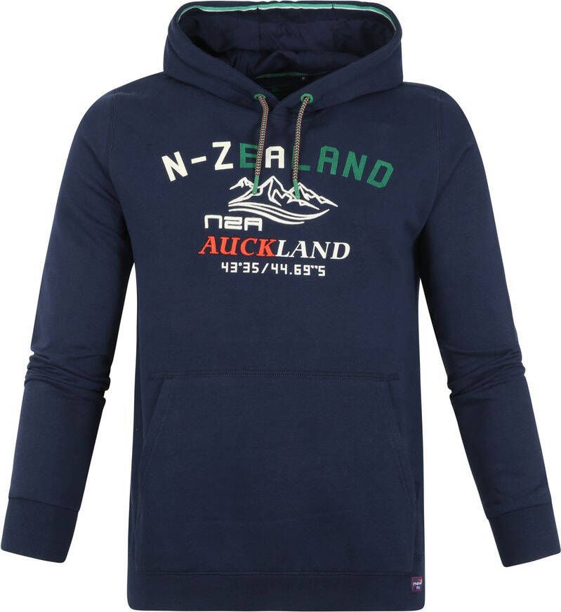 new zealand auckland NZA Wisely Hoodie Donkerblauw