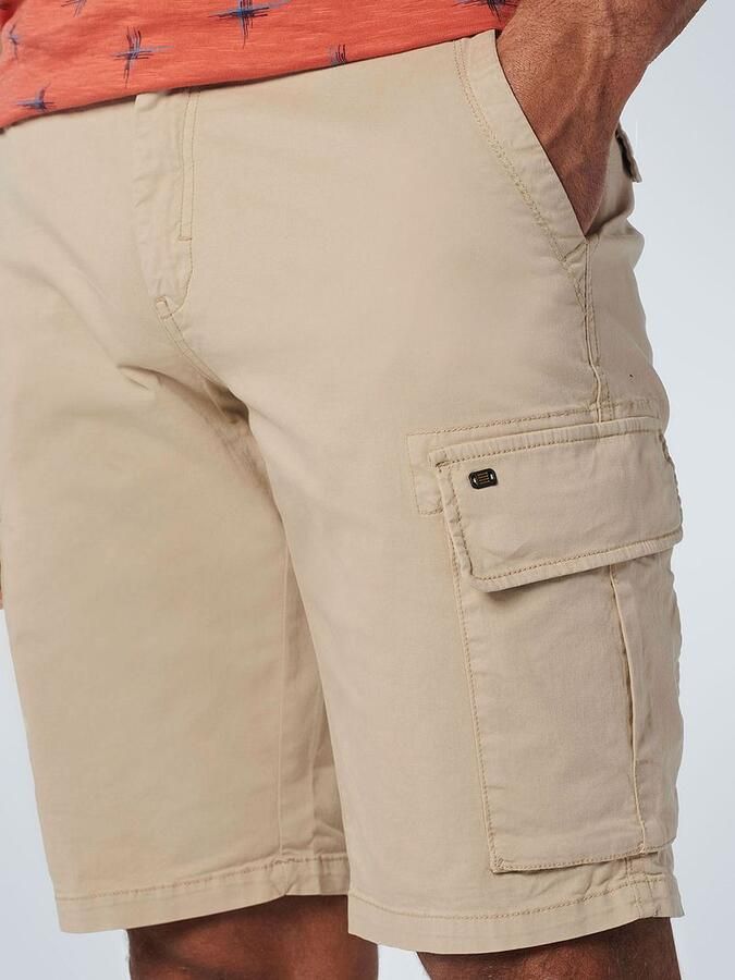 No Excess Cargo Garment Short Beige - Foto 4