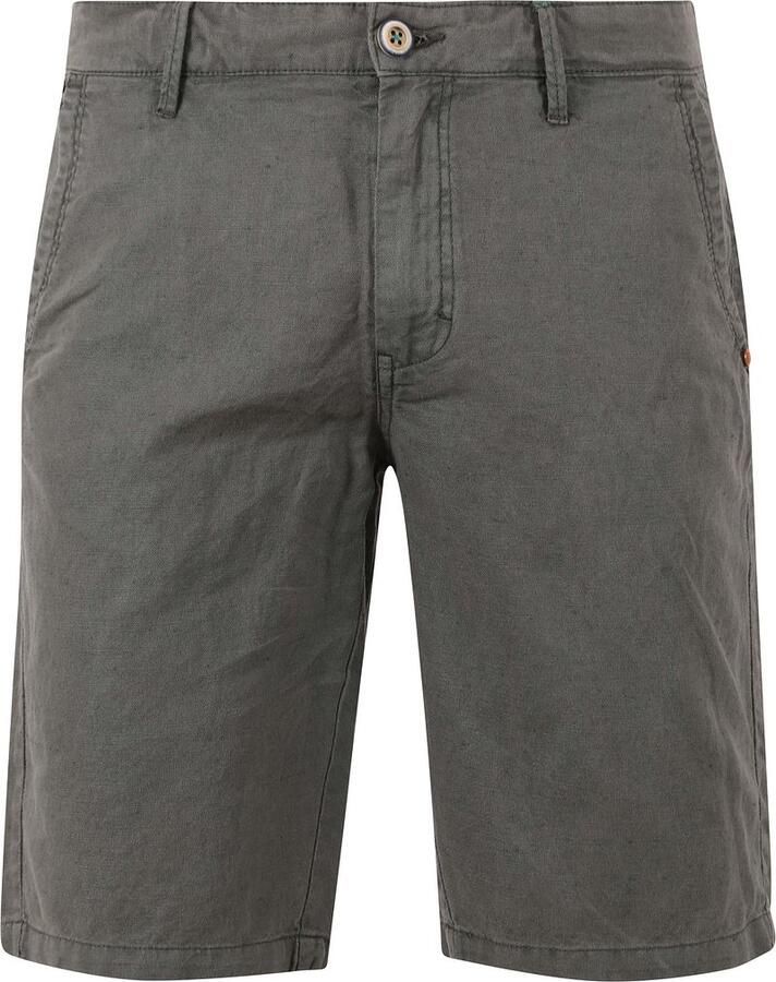 No Excess Cargo Short Linnen Groen