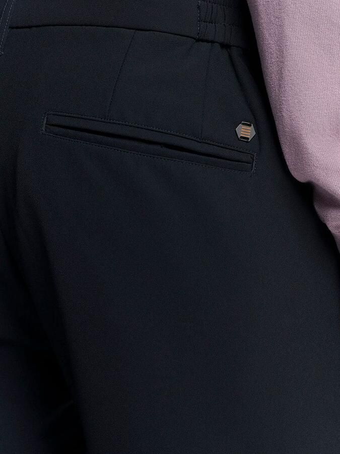 No Excess Chino 4-Way Stretch Sedoc Navy - Foto 4