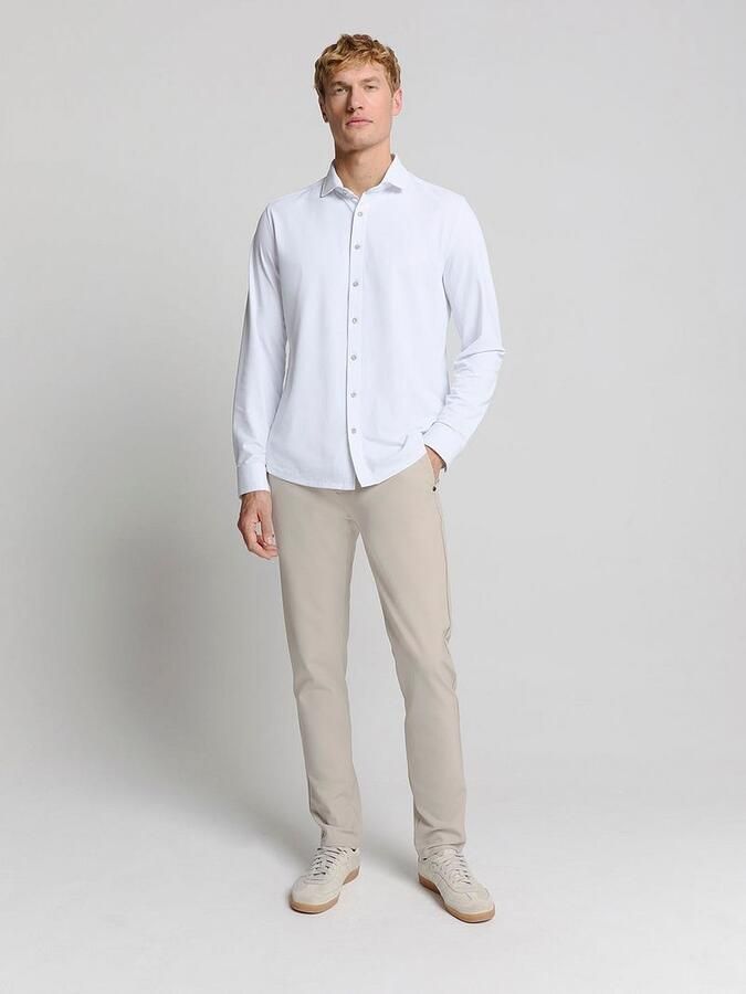 No Excess Broek Chino 4-Way Stretch Sedoc Stone - Foto 5