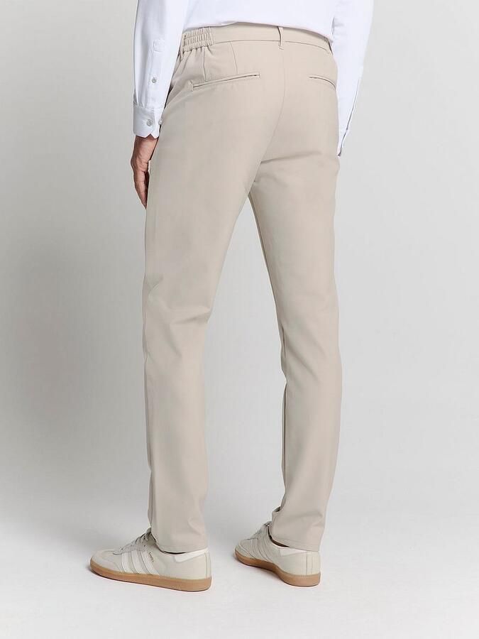 No Excess Broek Chino 4-Way Stretch Sedoc Stone - Foto 6