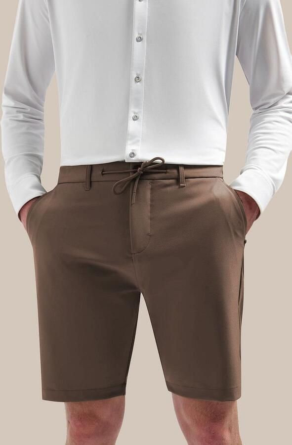 No Excess Chino Short 4-Way Stretch Sedoc Kaki - Foto 4
