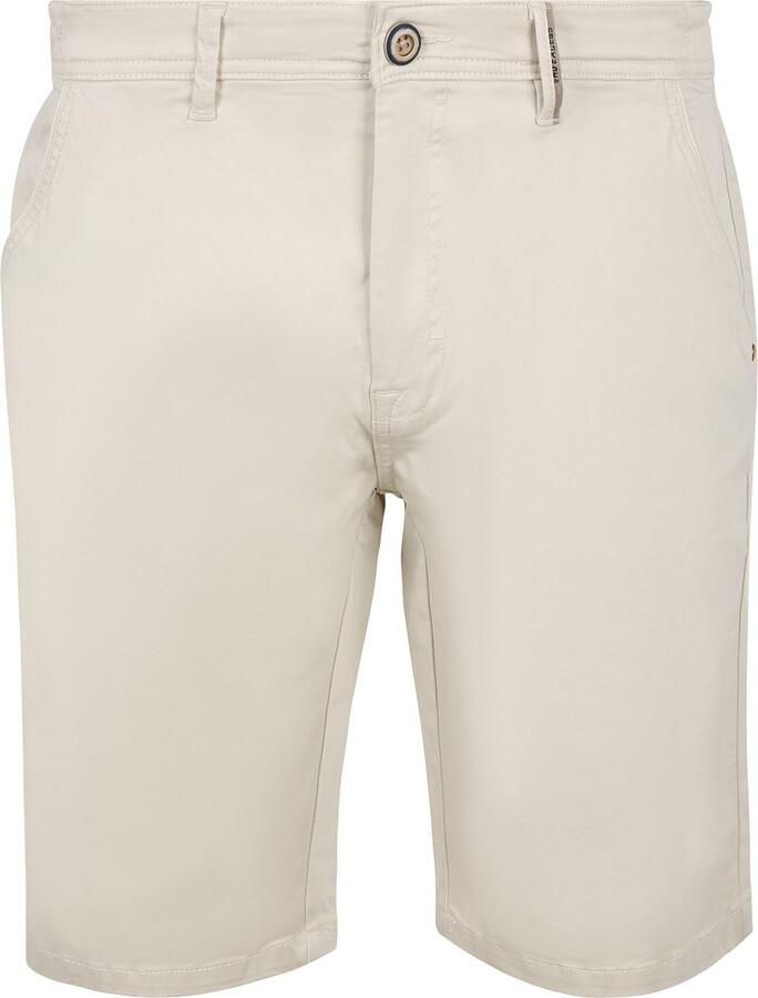 No Excess Chino Broek Chino Short Stretch Ecru - Foto 3