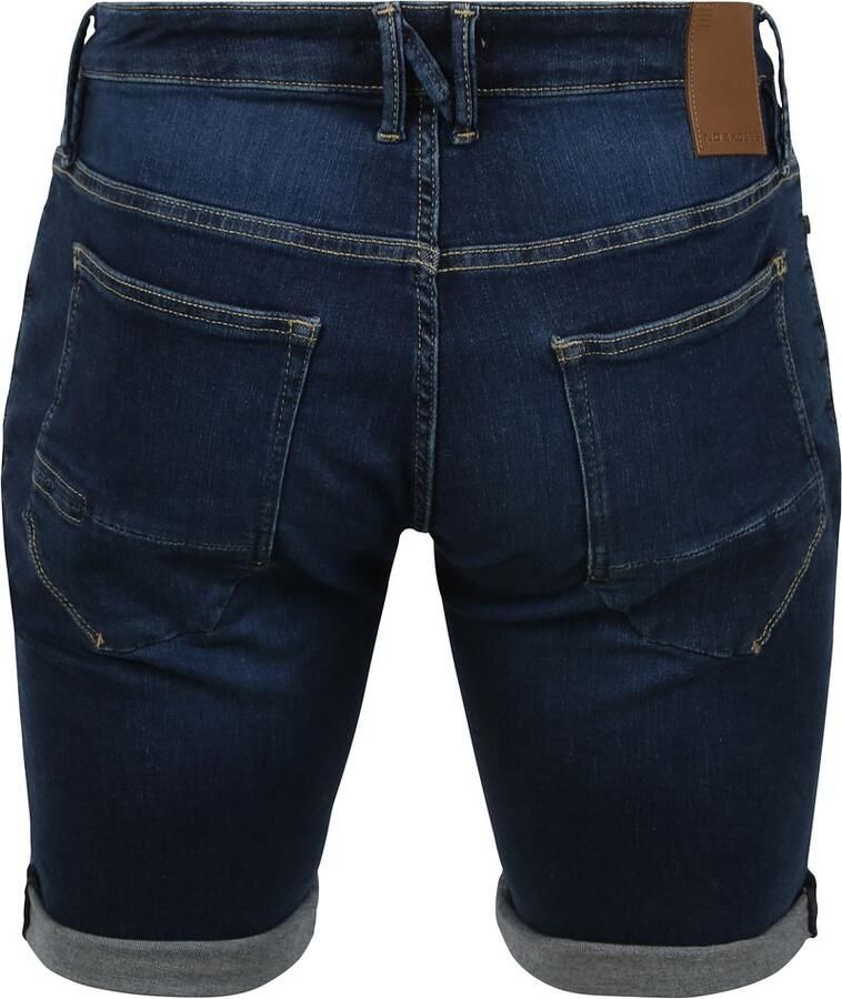 No Excess Denim Short Donkerblauw - Foto 2