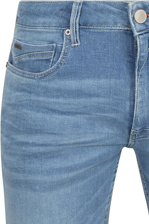 No Excess Denim Short Lichtblauw - Foto 4