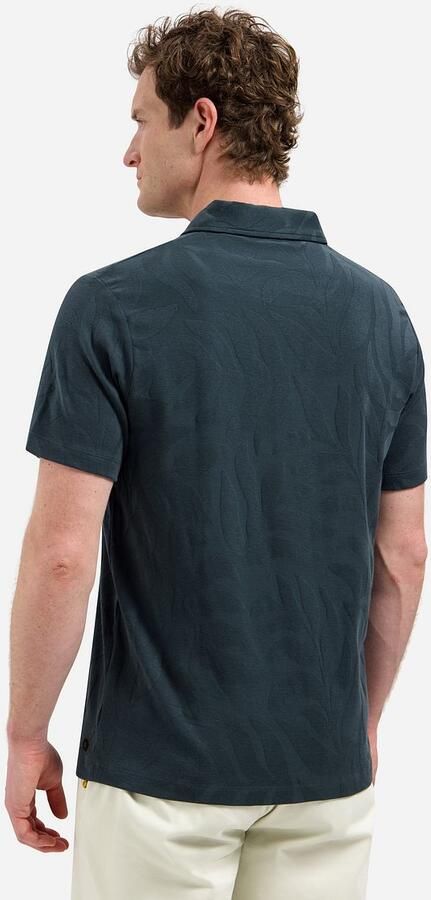 No Excess Half Zip Poloshirt Jacquard Dark Steel - Foto 2