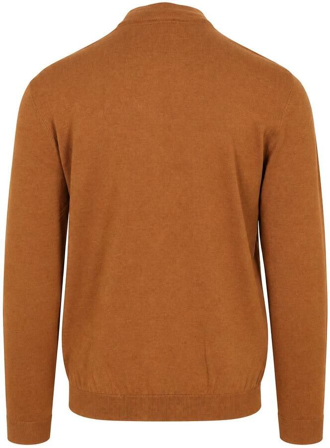 No Excess Half Zip Trui Caramel - Foto 2