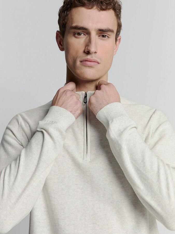 No Excess Half Zip Trui Kit Melange - Foto 3