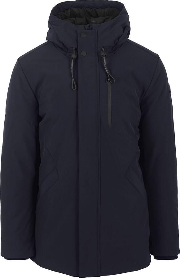 NO EXCESS Softshell-jack met een capuchon