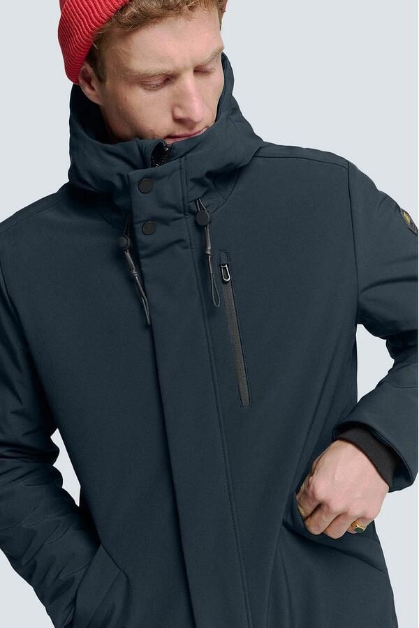 NO EXCESS Softshell-jack met een capuchon - Foto 3