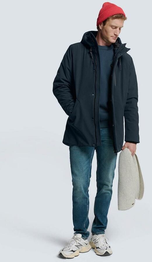 NO EXCESS Softshell-jack met een capuchon - Foto 4