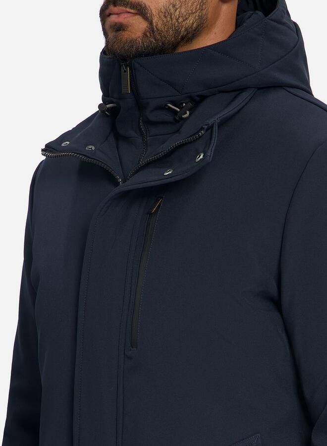 No Excess Mantel Jas Hooded Softshell Navy - Foto 5
