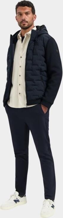 No Excess Jas Knitted Sleeve Navy - Foto 5