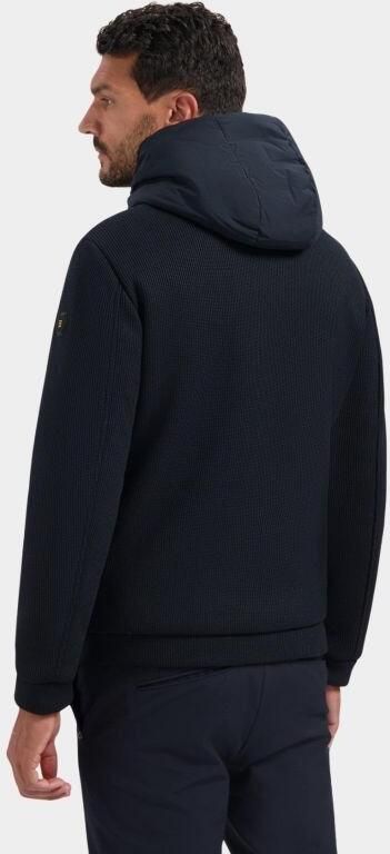No Excess Jas Knitted Sleeve Navy - Foto 4
