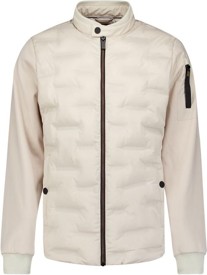 No Excess Jas Knitted Sleeve Off-White - Foto 4