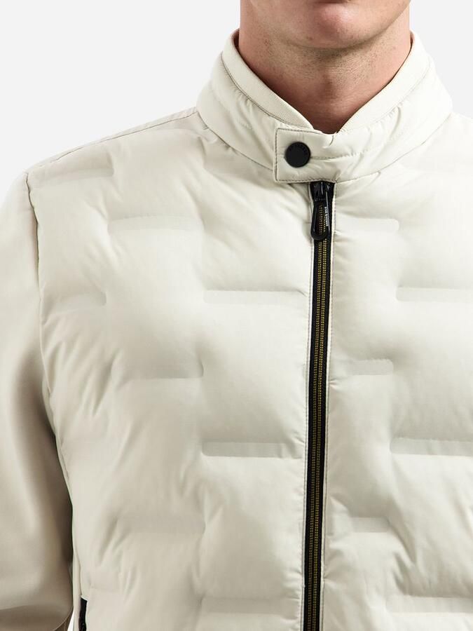 No Excess Jas Knitted Sleeve Off-White - Foto 5