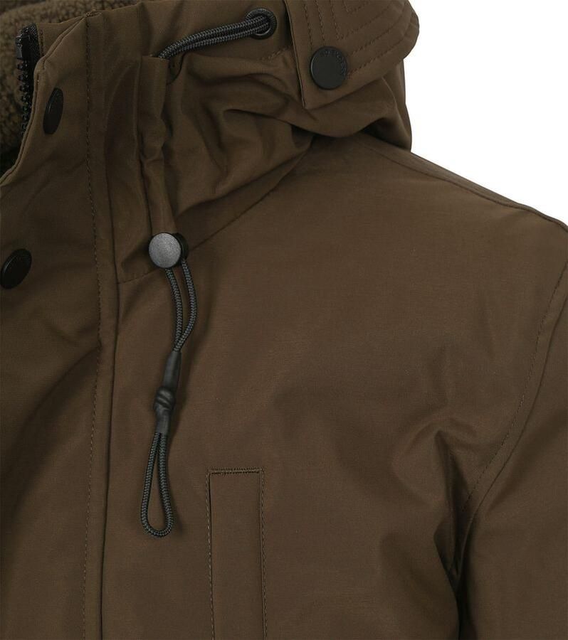 NO EXCESS Winterjack met een capuchon