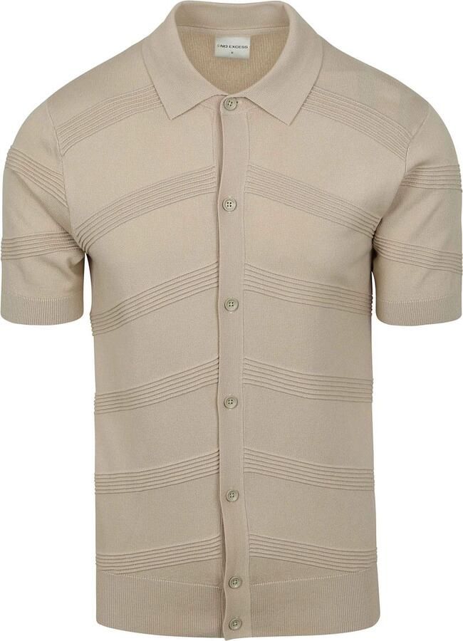 No Excess Knitted Top Beige