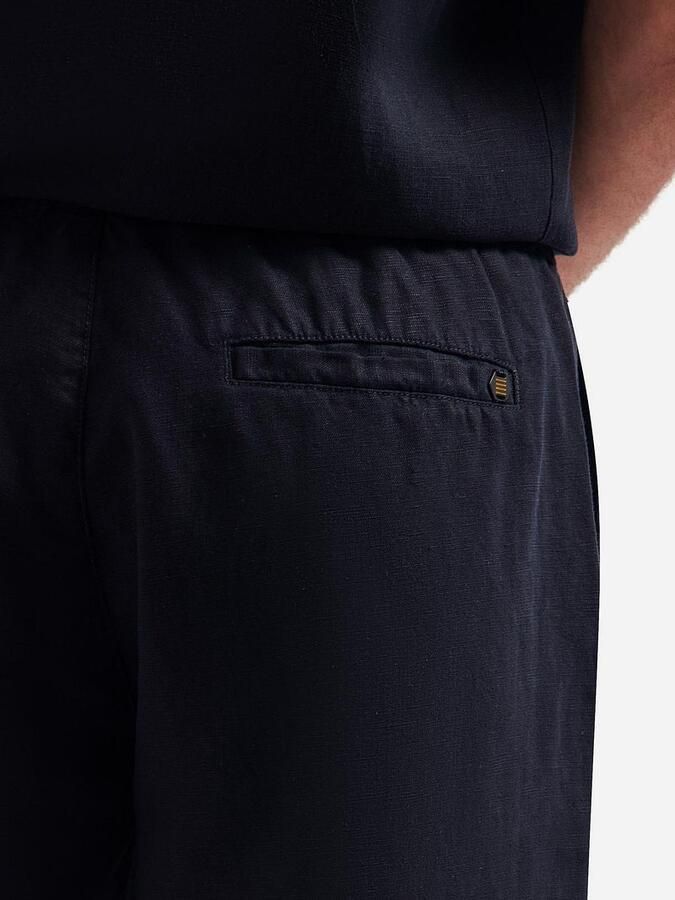 No Excess Linen Short Navy - Foto 3