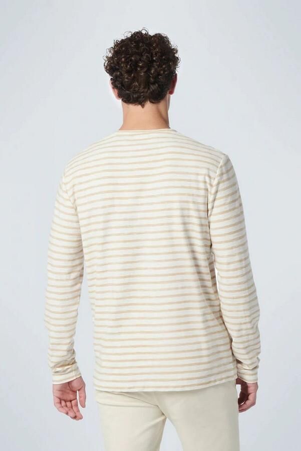 NO EXCESS Shirt met lange mouwen met streepmotief - Foto 3